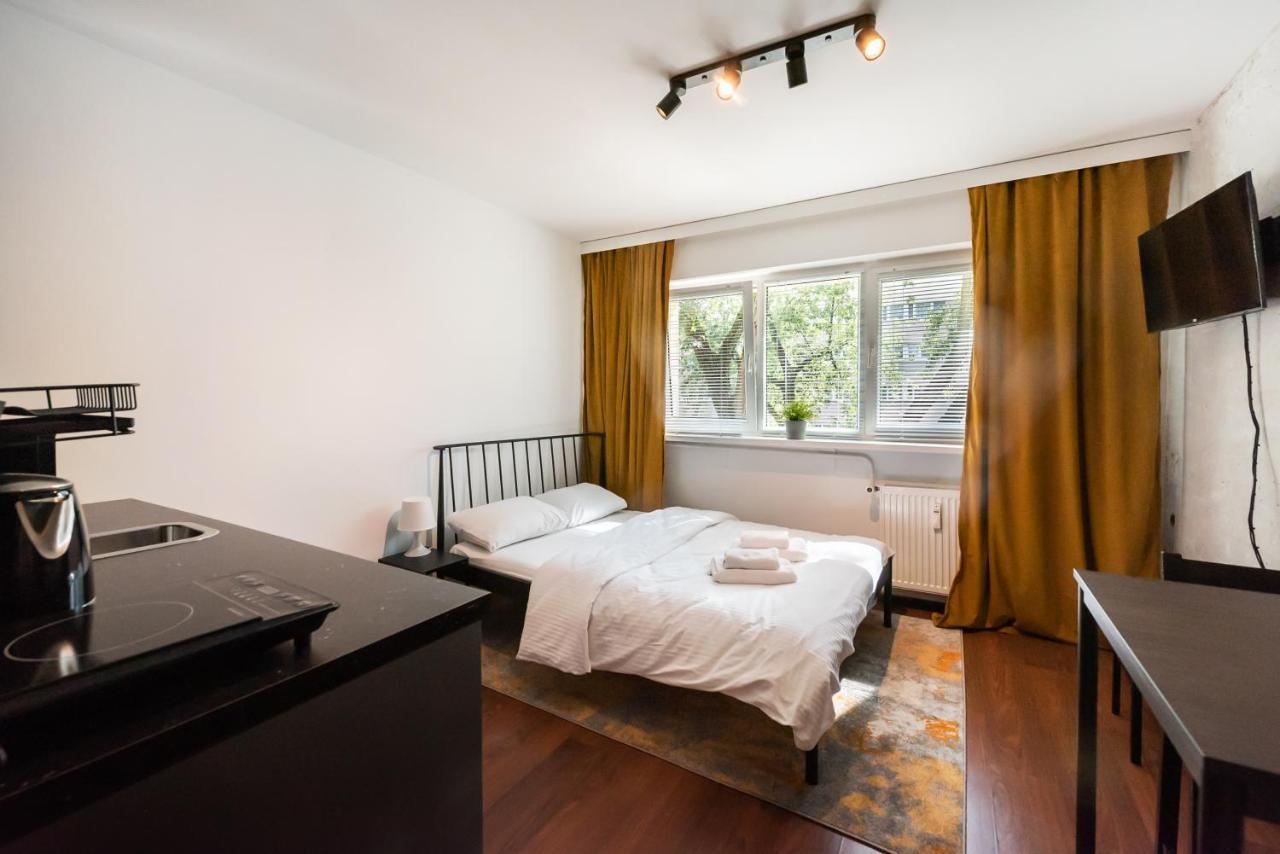 Ochota Funky Studio Appartement Warschau Buitenkant foto